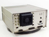 Spectral Dynamics SD345-3B02 Spectrascope III rear panel overview — showing large cooling fan, rear I/O panel with BNC connectors, D-sub control buses, and IEC power inlet