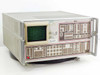 Spectral Dynamics SD345-3B02 Spectrascope III Narrowband Spectrum Analyzer — full front view showing CRT display with green grid and dual-section front panel keypad