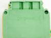 Phoenix Contact USLKG 35 terminal block – close-up of molded label showing Phoenix Contact logo and Typ USLKG 35 marking