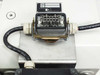 HC0110S module top view showing multi-pin industrial connector housing with cable entry glands and Singulus Technologies label