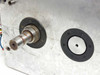 Taktomat IP 80 E output shaft side showing extended output shaft and sealed bearing/shaft cover plate