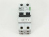 Eaton Moeller FAZN C16 circuit breaker – front face view showing Moeller label, FAZN C16 designation, =GE1-F2 marking, and OFF toggle positions