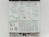 Eaton Moeller ZM-40-PKZ2 side rating plate showing 6000V impulse voltage, 0.6–40A current range, 50/60Hz, IEC/EN 60947, VDE 0660, and ATEX II(2)G markings with breaking capacity table