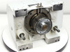 Singulus TC3-5--03 Rotary Index Module – front face view from slightly elevated angle showing rotary hub, mounting holes, and label plate on top