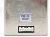 Okano Works PSG-18 – close-up of model label reading PSG-18 00296 and white multi-pin connector on stainless enclosure