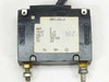 Heinemann AM1-A8-A circuit breaker – close-up of rating label showing AMP 2, TRIP 2.5, VOLT 250, HZ 50/60, TD 20, UL and CSA marks