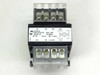 Hammond Manufacturing PT75QR 75VA control transformer — straight-on front view showing primary terminal block H1–H4, secondary terminal block X1–X4, and label with wiring diagram