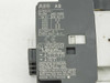 ABB A9 contactor — side rating plate showing Ui 1000V, Ith 26A, IeAC-1 25A, kW ratings, IEC and UL specs