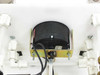 Ray Products RPC-DPC interior close-up of transformer mounted on gold bracket with wiring harness