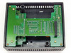 GE Fanuc IC609TCU100B – overhead interior view of green PCB showing IC components, edge connectors, and mounting posts