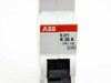 ABB S271-K20A circuit breaker — close-up of label showing S271, K20A rating, 230/400V, and 6kA breaking capacity
