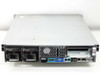 Dell PowerEdge 2850 rear panel showing dual redundant power supply inlets, VGA, DB9 serial, PS/2, USB, and dual GbE ports