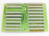 Netstal THE 110.240.9413 system board — front face showing full layout of expansion slot connectors and PCB traces