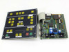 Netstal KOL 110.240.9539 operator control panel and CAN 110.240.9335 Komplett interface PCB — full assembly overview