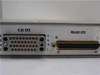 Larse TDSU-B449 rear panel close-up showing V.35 DTE and RS449 DTE connector labels