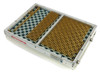 HP 11353A Diagnostic Fixture top view showing large gold pin array on PCB inside aluminum enclosure