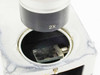 Generic White Binocular Microscope with Focus Block, Stand and 2x-4x Objective