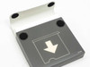 Apple 600-0488 battery case open showing interior with velcro closures and silver inner flap