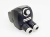 McBain Instruments Microscope Head 0.7x-3.0x Zoom Magnification (Black)