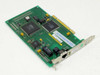 IBM Auto LANStreamer PCI Token Ring Network Card 04H8113 – angled top-front view showing IBM and TOSHIBA main ICs and RJ-45 bracket port