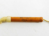 Caddock MG730 250K 1% resistor – close-up of printed body label showing model MG 730, 250K, and 1% tolerance