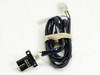 Omron EE-SPX301 slot-type photomicrosensor with full pre-wired cable and connector — overall view