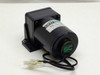 Oriental Motor MSM540-412 Speed Control Motor – right-side view showing motor body, OM logo label, and lead wires with spade connectors