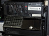 Camtek Falcon PD – internal computer showing HP DVD/CD drive, floppy drive, and hard drive bay with security lock panel