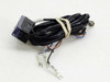 Keyence FS-V1 Fiber Optic Sensor Amplifier side view showing cable bundle and mounting hardware