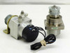 Koganei RANS50-190 Pneumatic Rotary Actuator and Venlic gear assembly — front three-quarter view of both components side by side