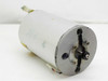 Headway Research PWM32-PS-CB15 spinner motor assembly – three-quarter front view showing white cylindrical housing and motor shaft end