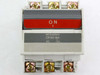 Mitsubishi CP30-BA circuit protector front panel close-up showing red ON toggle and model label