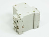 Mitsubishi CP30-BA rear view showing DIN rail slot and terminal block body