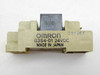 Omron G3S4-D1 24VDC label close-up showing model number, voltage rating, and Made in Japan marking