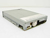 Sony MP-F17W-FP floppy drive – rear three-quarter view showing 34-pin IDC ribbon connector and REV.0 label