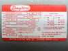 Dayton 4K789F motor nameplate — 3/4 HP, 115/208-230V, 1725 RPM, 60Hz, Frame 56, continuous duty