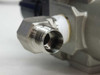 SMC AR30-N03-Z close-up of male NPT outlet port fitting showing clean threads