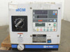 Matsui MCM-151 front panel close-up showing MCM-151 model label, PV and SV digital displays, alarm indicator, reset and on/off buttons, monitor and setting controls, air purge button, and analog pressure gauge