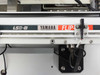 LSII-B and Yamaha FLIP-series decals on linear rail — with limit switch and sensor bracket visible