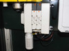 Uni-Solar MX1-711-000-5 — SMC VQC4101-5 dual solenoid valve bank with indicator LEDs and cable connectors
