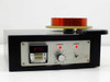 Dowty TC-48 Temperature Controller front view — LED display reads 072°F, thumbwheel setpoint, Camera knob and Heater indicator lit