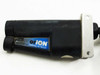 Simco Orion ionizing air nozzle assembly – side view of black nozzle body with Simco Orion label and mounting bracket