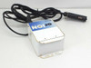 Simco Orion 4009045 Ionizing Air Nozzle Controller – front left view showing blue and white Orion label with attached 7ft nozzle cable