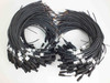 MC3 male solar panel cables spread out showing both connector ends and full cable length — lot view