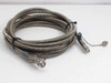 Huber Suhner 16.5 Foot Microwave RF / Coaxial Cable with Stainless Steel Housing