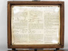 Operating instruction card mounted inside lid of Winslow Type 301 — full view showing Murray Loop, Varley Loop, and Three-Cable methods with formulas, published by The Winslow Co., New York