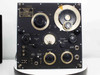 Federal Manufacturing CDF-60006-A LP-5 front panel — full view showing frequency range dial, modulation controls, meter, and output knobs