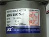 Tung Lee Electrical 4RK25GN-C motor rating label – showing 25W, 220V, 0.5A, 2uF, 50/60Hz, 1250/1550 RPM and electrical wiring diagram