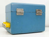 In-Situ HERMIT SE 1000C right-side view showing two hinge clasps and one yellow transducer port with chain cap