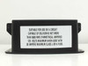 Control Concepts Islatrol IC+107 — side view showing circuit warning label: suitable for use on circuit capable of 5000 RMS symmetrical amperes, 30A Class J or K fuse